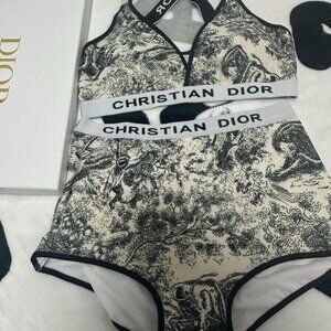 Dior two-piece swimsuit